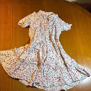 Gap Kids Heart Pattern Summer Dress